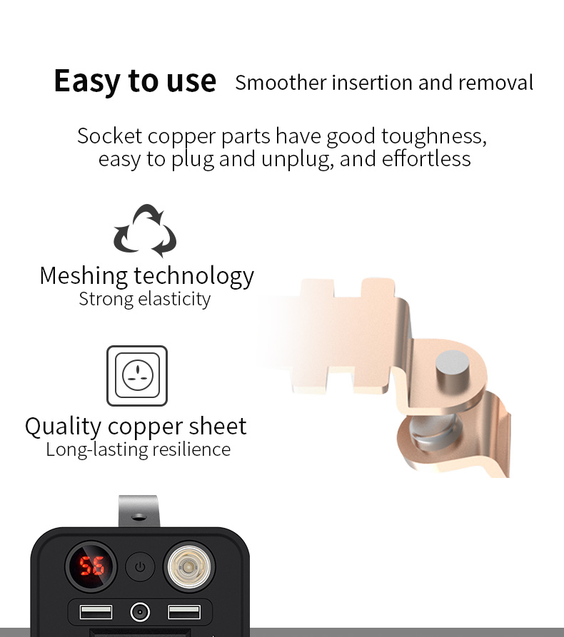 Easy-Use Power: Quality Copper Socket 