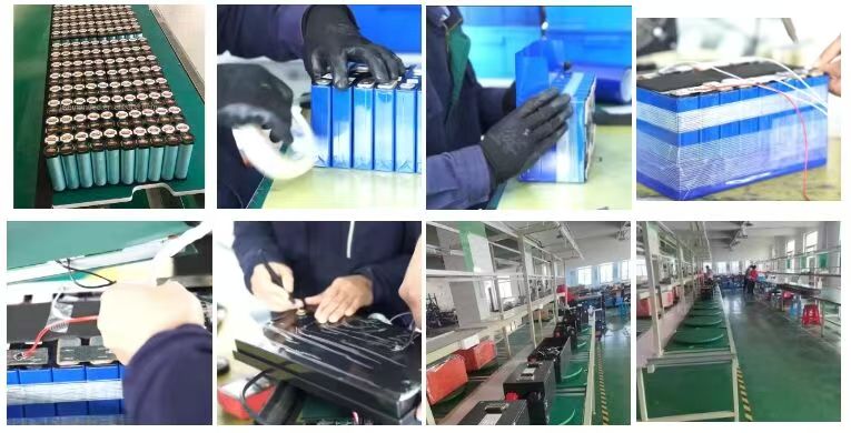 Power Station Manufacturing Process: Battery Assembly & Production Line 