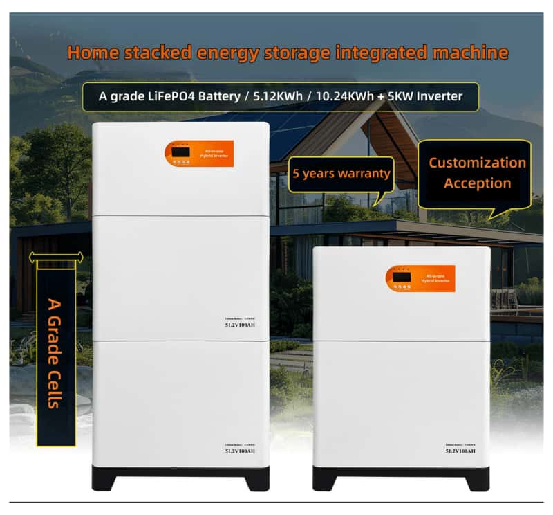 Solar Vertical Stacked Integrated Machine