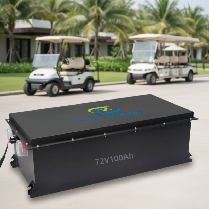 72V 100Ah lithium battery for  golf cart