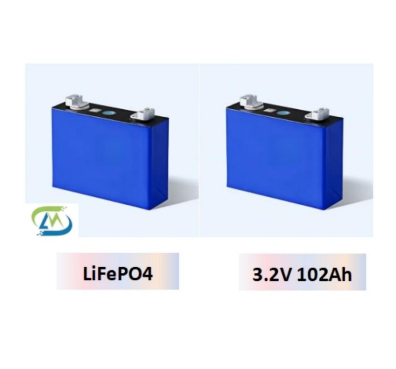 Deep cycle rechargeable battery 102Ah 3.2V